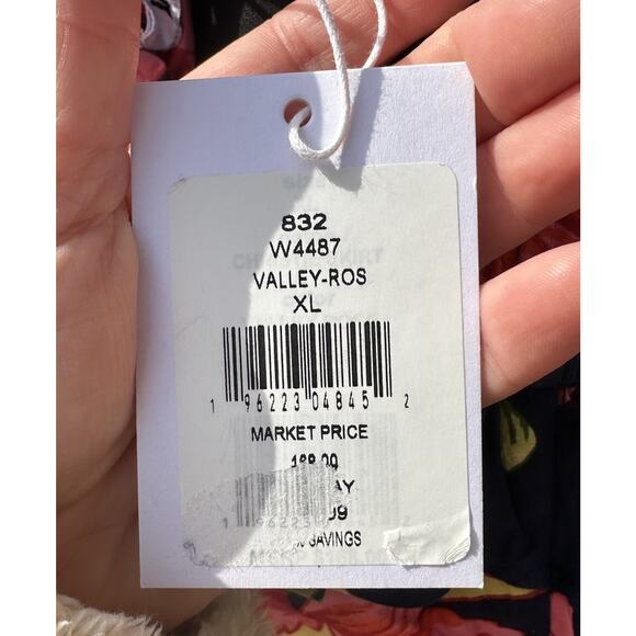 Walter Baker NWT Christine Ruffled Mini Skirt Size XL Tropical Floral Print - Picture 5 of 9